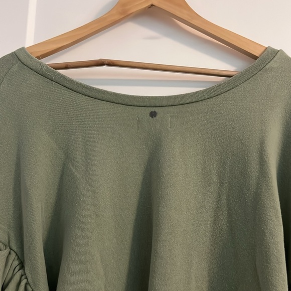 Lucky Brand green oversized pullover top - Picture 8 of 8